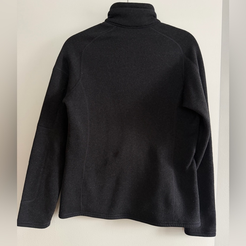 Patagonia Better Sweater Full Zip Black Womens Med. Excellent condition. - Picture 2 of 15